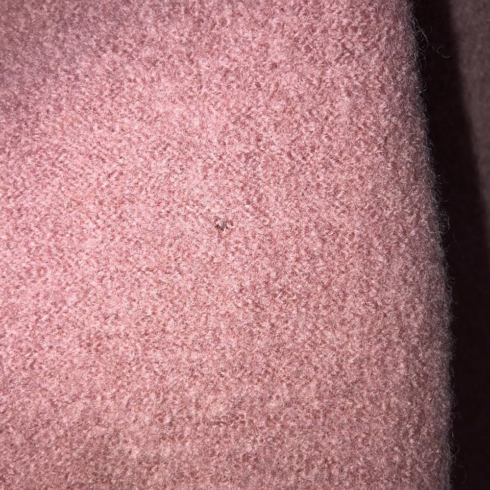 Alfred Dunner M Wool Overcoat Light Jacket in Raspberry Smoothie Pink - Picture 13 of 15